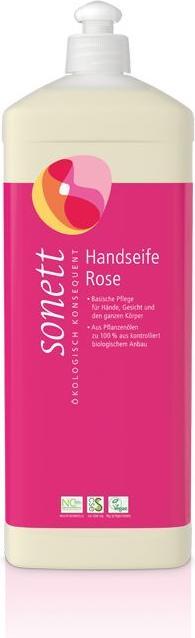 Immagine prodotto Sonett Bottiglia di ricarica di sapone per le mani Rose (Sapone liquido, 1000 ml)