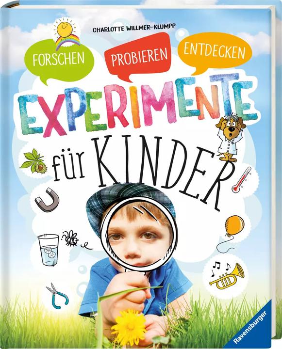 Produktbild Ravensburger Experimente für Kinder (Deutsch, Silke Voigt, Billa Spiegelhauer, Charlotte Willmer-Klumpp, 2018)