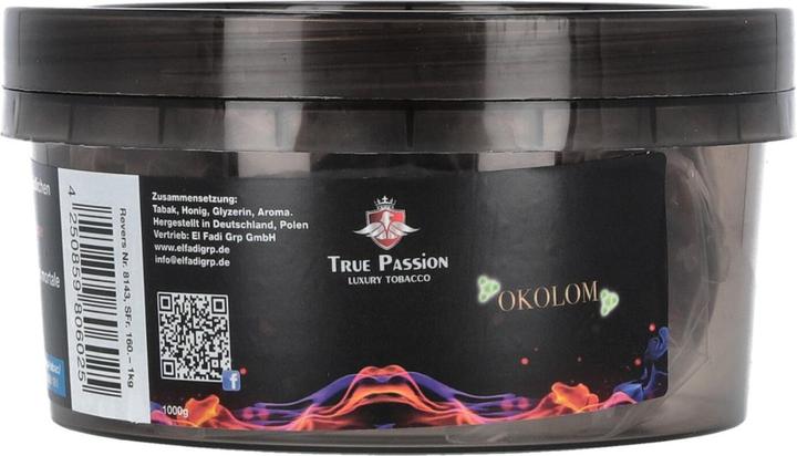 Actual product image True Passion Tobacco Okolom 1kg (Freshness, 1000 g)