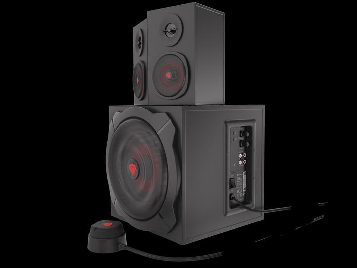 Actual product image Genesis Helium 610BT Computer Speakers, Wired, Bluetooth, Black