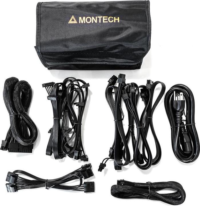Produktbild Montech Titan 850W - 80 PLUS & Cybenetics Gold, modular, PCIe 5.0 - 850 Watt (850 W)