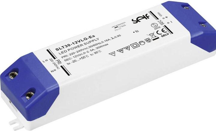 Image du produit Self Electronics Conducteur LED SLT30-24VLG-ES Kon