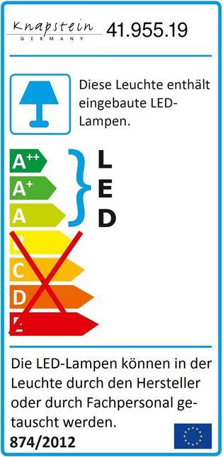 Energy Label Knapstein Led Kilian (4940 lm)