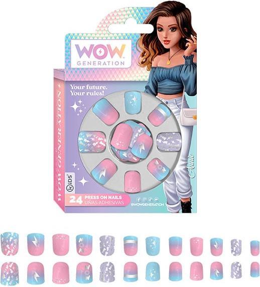 Actual product image Kids Licensing Wow Generation Nail Stickers (Nail glue, Multicolor)