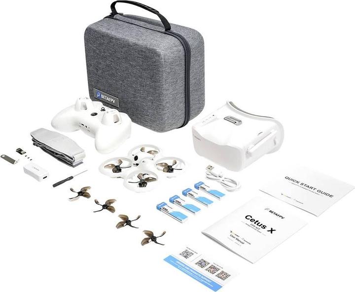Image du produit BetaFPV Cetus X FPV Kit Race Copter RtF FPV Race, First Person View (5 min, 55 g)