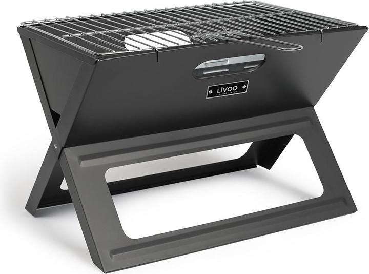 Actual product image Livoo Foldable charcoal Barbecue (44.50 cm)