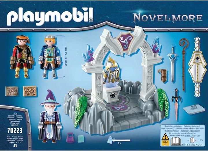 Actual product image Playmobil Shrine of magical armor (70223, Playmobil Novelmore)
