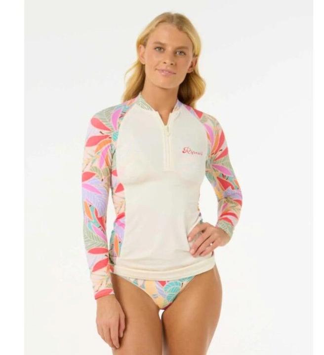 Rip Curl Women's Cala Vadella L/S UPF Rash Vest (XS)