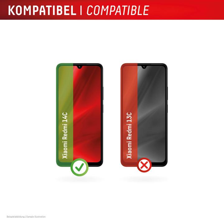 Image du produit Displex Smart Glass, Displayschutzfolie (1 pièce(s), Xiaomi Redmi 14C)
