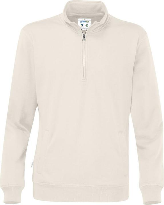 Image du produit Cottover Sweat-shirt avec demi-zip (L)