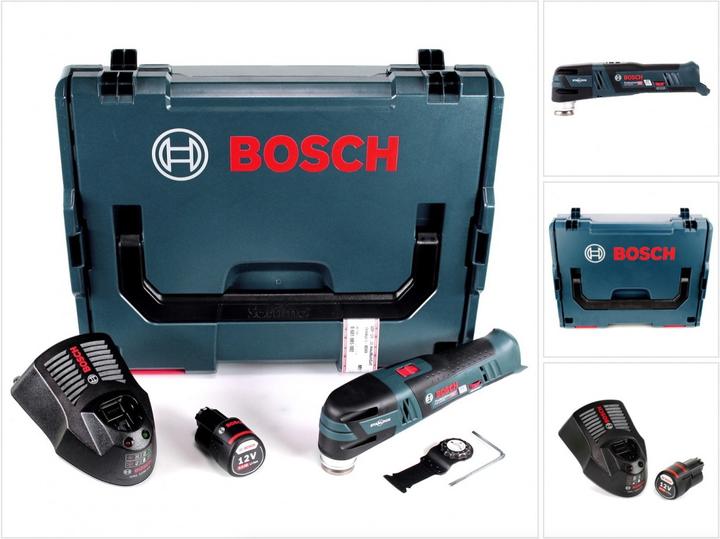 Produktbild Bosch Professional Bosch GOP 12V-28 Professional Akku Multi Cutter 12 V Brushless + 1x Akku 3,0 Ah + Ladegerät + Tauchs