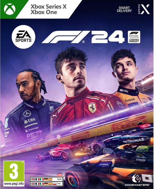 Actual product image EA Games F1 24 (Xbox One S, Xbox One X, Xbox Series X, DE, IT, FR)
