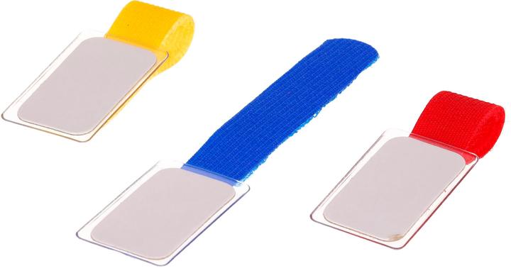 Actual product image Label-the-cable small velcro binder with label (Velcro cable ties, 90 mm, 10 pcs.)