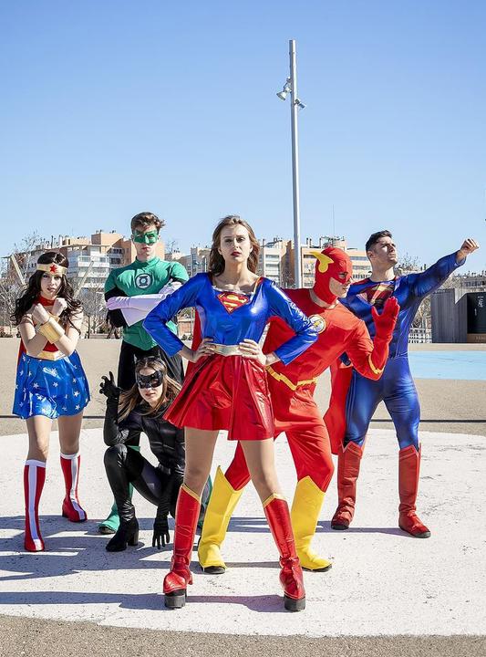 Actual product image Metamorph Sexy Supergirl Kostüm (S)