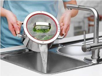 Immagine prodotto WMF Pentola per tostatura Funzione4 (20 cm, Pirofila + casseruola, Acciaio inossidabile)