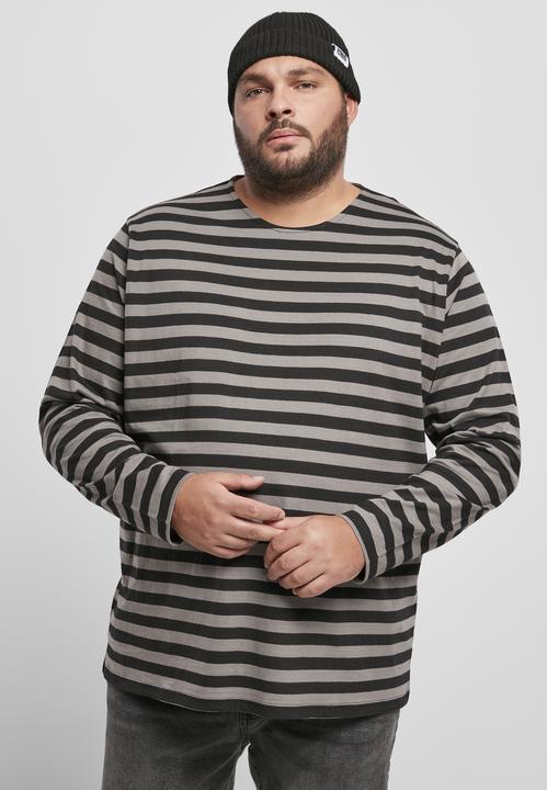 Actual product image Urban Classics Regular Stripe LS (5XL)