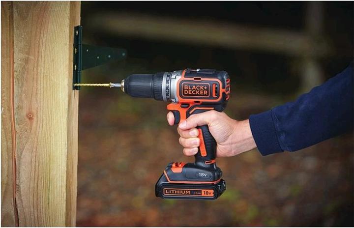Immagine prodotto Black & Decker Trapano avvitatore a batteria BL186K (Batteria ricaricabile)