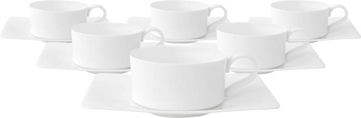 Produktbild Villeroy & Boch Modern Grace Teetassen mit Untertassen (150 ml, 6 x)