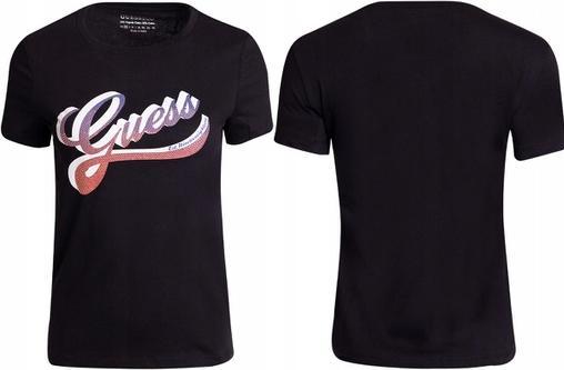Image du produit Guess T-shirt Donna ss cn Shaded Logo Tee Nero ES23GU81 W3GI34I3Z14 XS (XS)