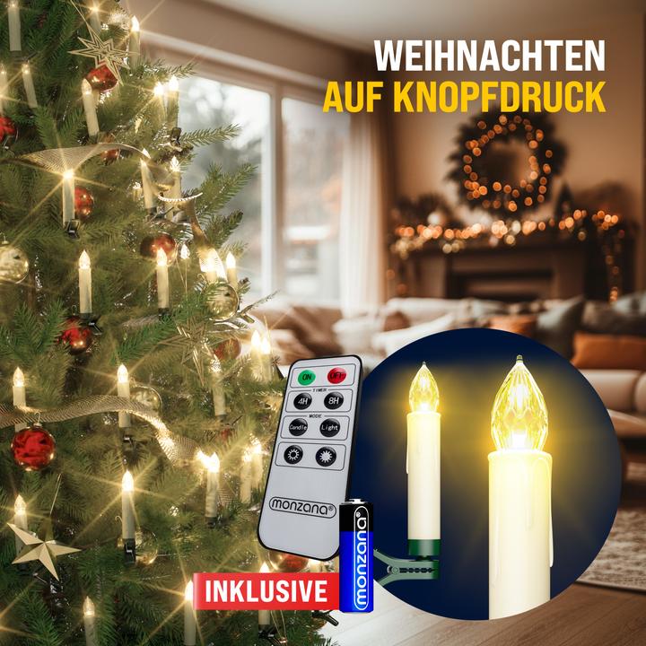 Immagine prodotto Monzana Candele per l'albero di Natale (1 x)