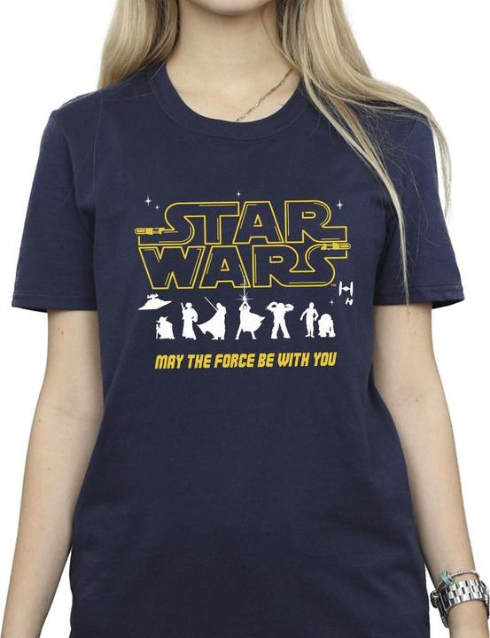 Produktbild Star Wars Silhouettes Force TShirt (3XL)