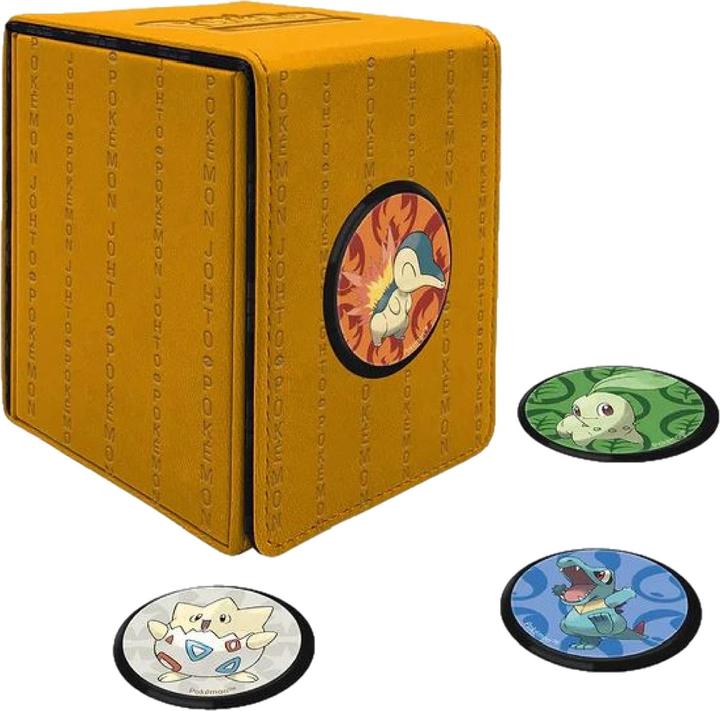 Actual product image Ultra Pro Alcove Click Box - Pokémon Johto