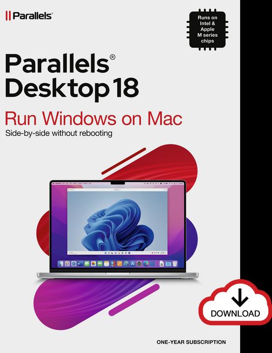 Produktbild Parallels Desktop (1 User, 1 Geräte/User, 12 Monate)