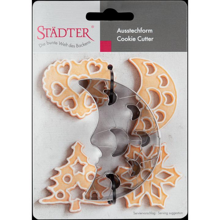 Actual product image Städter Cutter Half Moon with Small Moons