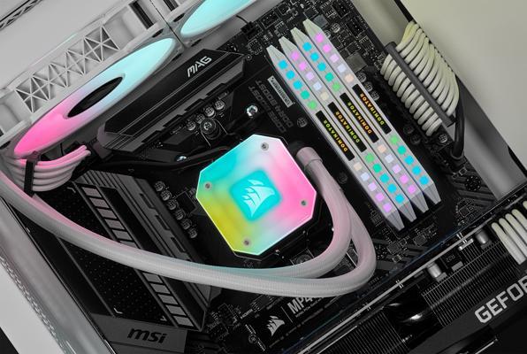 Actual product image Corsair iCUE H150i Elite Capellix