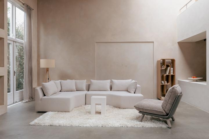 Produktbild Zuiver Lazy Sack Lounge Chair Soft Beige