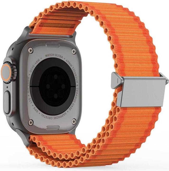 Produktbild Dux Ducis Ersatzarmband (44 mm, 45 mm, 42 mm, 49 mm, hautfreundliches Nylon, Apple Watch SE, Apple Watch Series 6, Apple Watch Series 5, Apple Watch Series 8, Apple Watch Series 3, Apple Watch Series 4, Apple Watch Series 9, Apple Watch Ultra 2, Apple Watch SE (2022/2023), Apple Watch Series 10, Apple Watch Series 7)