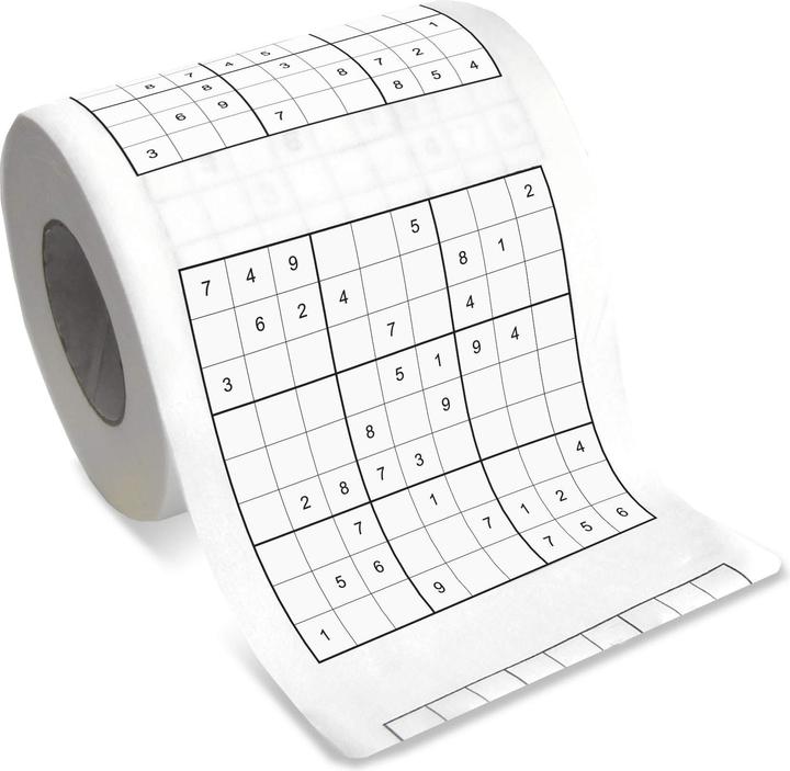 Novelty Papier toilette Sudoku (1 x)