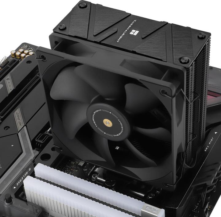 Actual product image Thermalright Assassin Spirit 120 Evo Dark CPU cooler - 120 mm (156 mm)