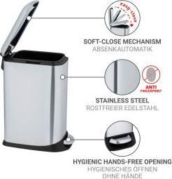 Produktbild Wenko Treteimer Design Easy-Close (20 l)