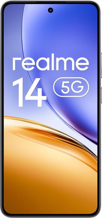 Actual product image realme 14 5G Dual Sim 12GB RAM 256GB - Mecha Silver (256 GB, Mecha Silver, 6.67", 50 Mpx, 5G)