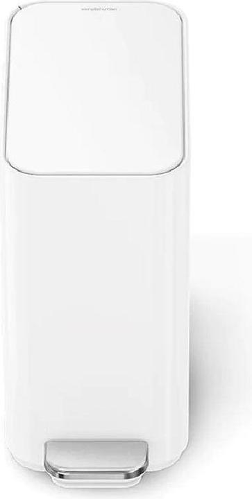 Produktbild Simplehuman Treteimer 5 l, Weiss (5 l)