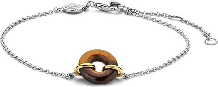 Image du produit Ti Sento Milano Bracelet avec pierre marron oeil de tigre 2968TE (20 cm, Argent sterling 925)