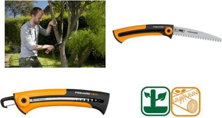 Actual product image Fiskars Handsaw Xtract coarse toothing