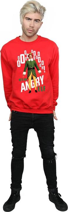 Actual product image Elf Mens Angry Sweatshirt (L)