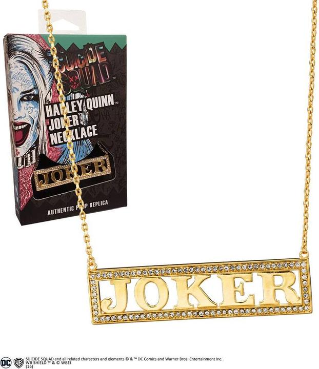 Produktbild Noble Collection Suicide Squad 1/1 Harley Quinn's Joker - vergoldet (Vergoldet)