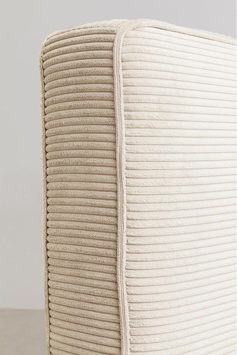 Image du produit Kare Design Bett East Side Cord Creme 160x200cm (160 x 200 cm)