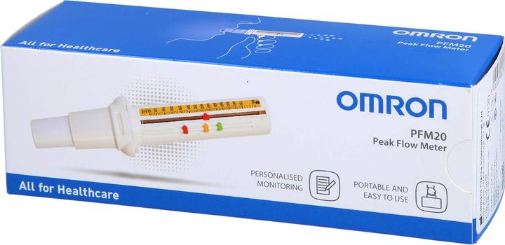 Actual product image Hermès OMRON Peak Flow Meter PFM 20, 1 pc. Device