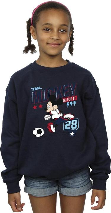 Immagine prodotto Disney Mickey Mouse Team Mickey Football Felpa Ragazze (116)