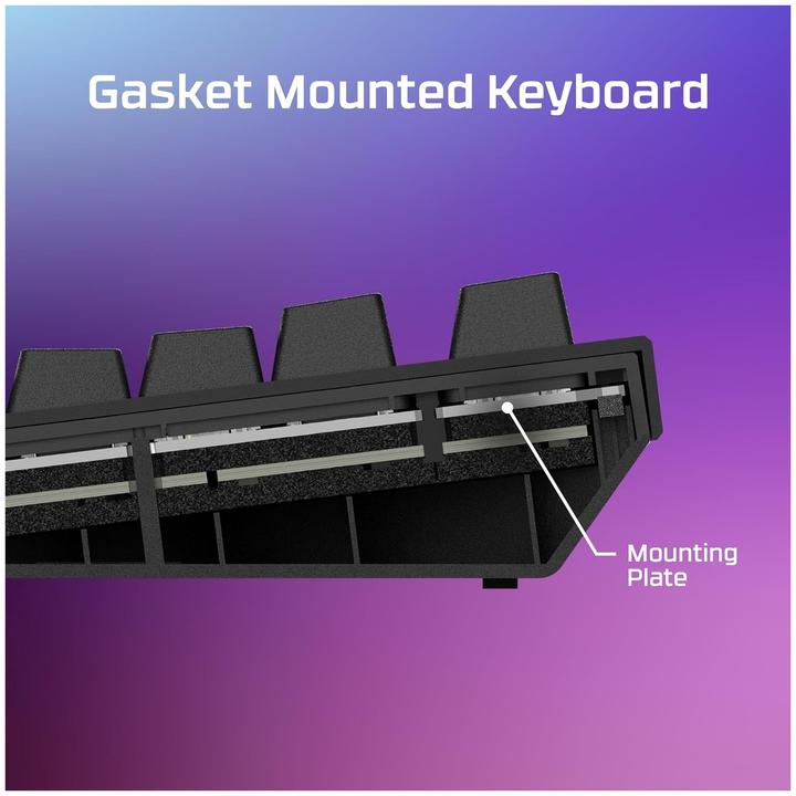 Actual product image HyperX Alloy Rise Mechanical Gaming Keyboard (US) (US, Cable)