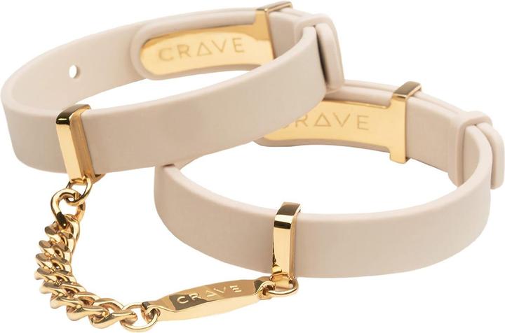 Crave ID Handschellen Beige (0.30 cm)