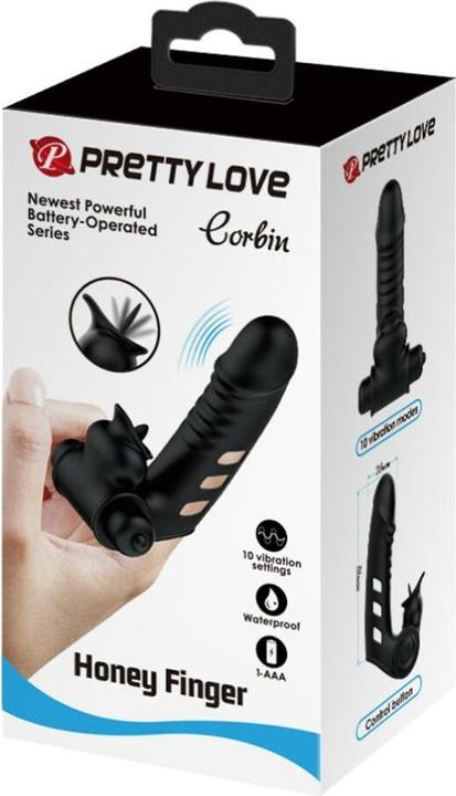 Produktbild Pretty Love Corbin - Fingervibrator - Schwarz