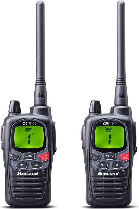 Immagine prodotto Midland G9 Pro 2er Kofferset (12 km)
