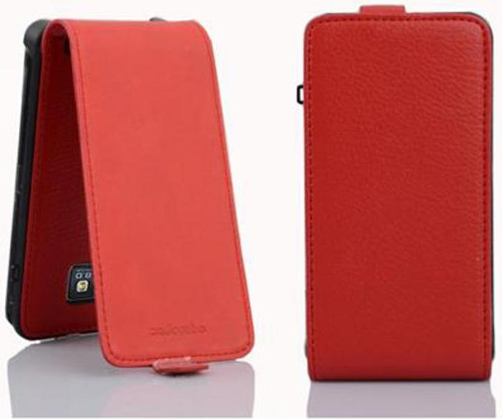 Actual product image Cadorabo Flip with structure cover (Samsung Galaxy S2, Samsung Galaxy S2 Plus)