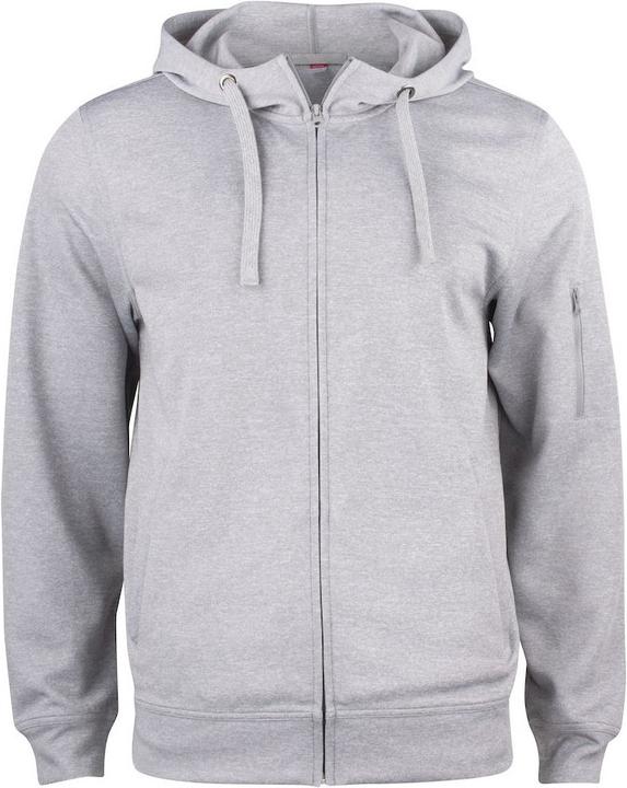 Image du produit Clique Sweat à capuche basique avec fermeture éclair sur toute la longueur Actif (XS)