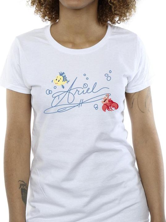 Actual product image Disney Womens/Ladies The Little Mermaid Ariel Cotton T-Shirt (L)